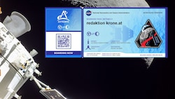 Die Namen werden nach NASA-Angaben gesammelt und sollen auf einer Speicherkarte Teil der ...