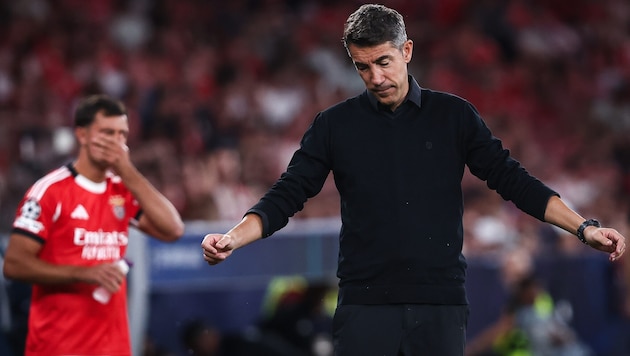 Bruno Lage muss gehen. Nach der Blamage in der Champions League zieht Benfica Lissabon die ...
