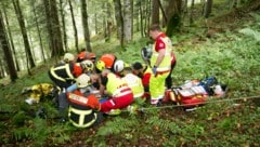 Der 18-Jährige verletzte sich bei dem Unfall schwer.