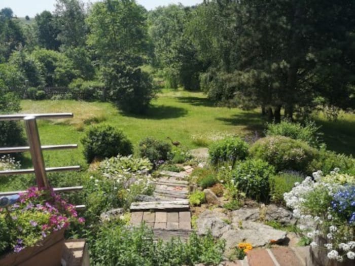 Ein wahres Refugium ist „Gittis Gartenparadies“ in Albrechts.