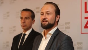 Christian Kern und Max Lercher lenkten einst die Bundes-SPÖ. 