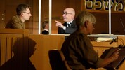 Sebastian Hufschmidt (rechts) spielt Adolf Eichmann