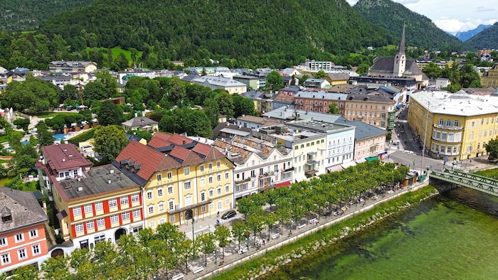 Auch an der Esplanade in Bad Ischl wird gedreht