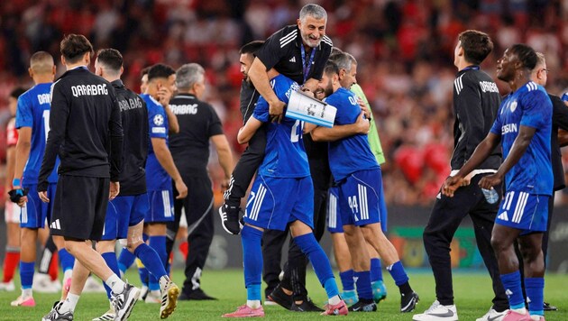 Karabach Agdam feierte bei Benfica ein sensationelles 3:2.