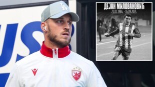 Roter Stern Belgrad, der Klub von Marko Arnautović, trauert um seinen ehemaligen Kapitän Dejan ...
