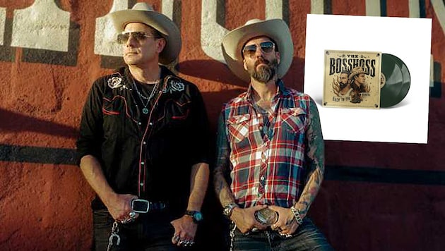 Zwei Großstadtcowboys, die auf ihre bisherige Karriere zurückblicken: The BossHoss.