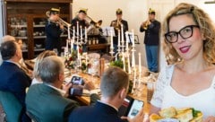 Verena Pelikan betreibt seit fünf Jahren ihr „SchlossStudio“ – und zum Jubililäum ergab sich im ...