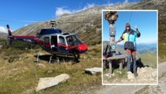 Insgesamt drei Polizeihubschrauber aus Kärnten, Salzburg und Tirol hoben ab, um nach dem ...