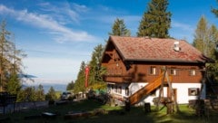 Die Halleiner Hütte in Adnet.