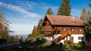 Die Halleiner Hütte in Adnet.