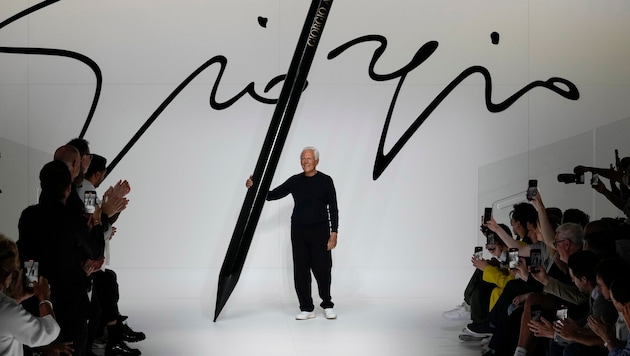 Giorgio Armani hinterlässt zusätzlich zu seinem geschätzten Vermögen in Höhe von 9,6 Milliarden ...