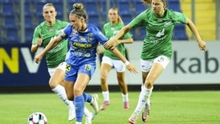 Carina Brunold traf doppelt im Hinspiel gegen Hjørring.