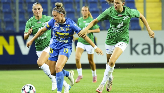 Carina Brunold traf doppelt im Hinspiel gegen Hjørring.