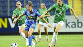 Gegen Fortuna Hjörring traf Carina Brunold doppelt in der Champions League-Quali. 