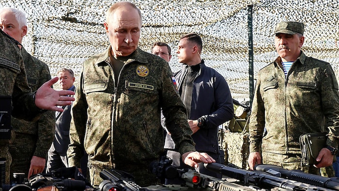 Putin hält an der NATO-Ostflanke aktuell eine große Militärübung ab.