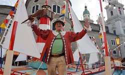 Johannes Rupert Franz alias Hanswurst ist heuer bereits das 26. Jahr in Amt und Würden.