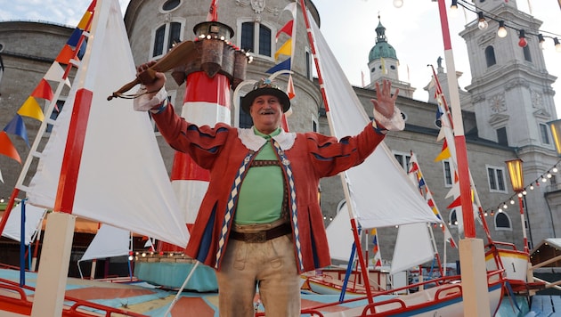 Johannes Rupert Franz alias Hanswurst ist heuer bereits das 26. Jahr in Amt und Würden.