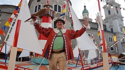 Johannes Rupert Franz alias Hanswurst ist heuer bereits das 26. Jahr in Amt und Würden.