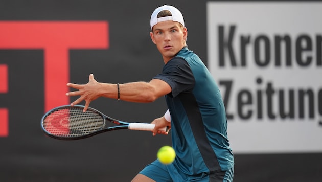 Sebastian Sorger steht im Achtelfinale der LAYJET OPEN.