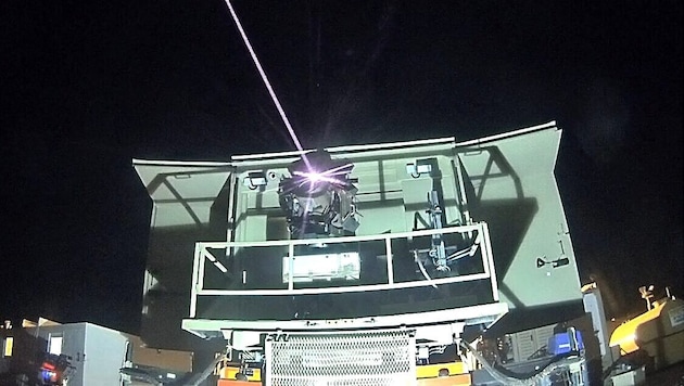 Der Hochleistungslaser wird seit 2022 entwickelt.