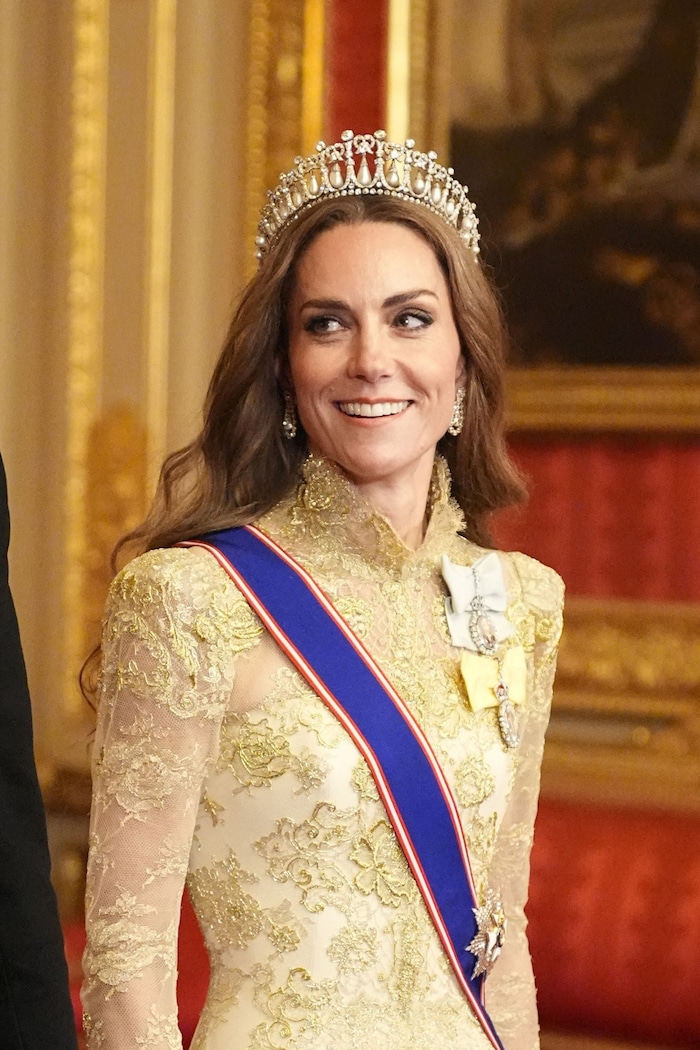 Die Prinzessin saß beim Dinner neben Donald Trump.