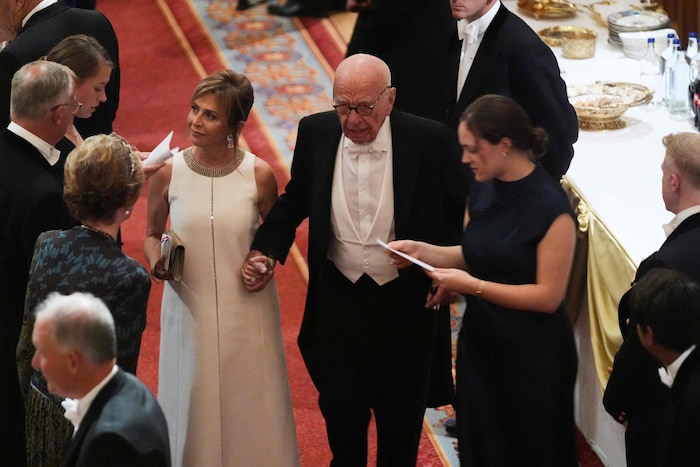 Rupert Murdoch und seine Lebensgefährtin Elena Zhukova
