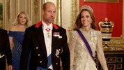 Kate stiehlt allen die Show: Goldrobe, Tiara und wallende Haare – Melania im Schatten!