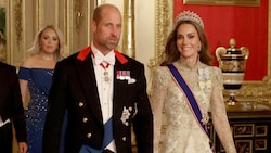 Kate stiehlt allen die Show: Goldrobe, Tiara und wallende Haare – Melania im Schatten!