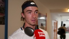 Lukas Neumayer vor seinem Erstrunden-Match in Bad Waltersdorf!