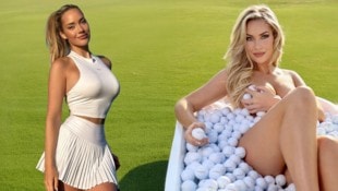 Paige Spiranac stand für einen eigenen Kalender vor der Kamera.
