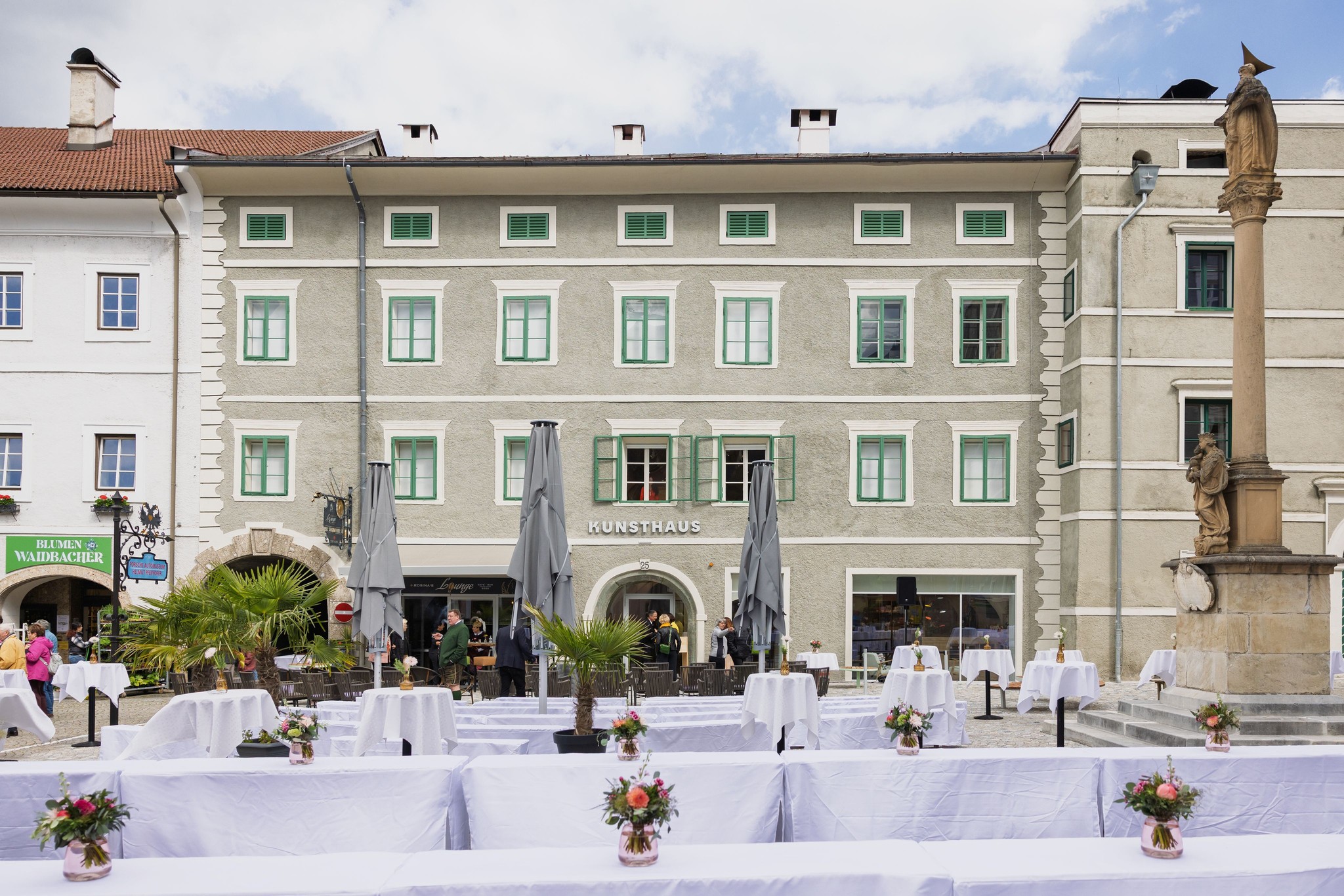 Mehr als 20 leerstehende Gebäude wurde in Gmünd restauriert; jüngstes Projekt: Das Kunsthaus.