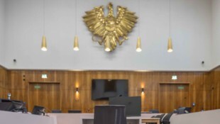 Am Bezirksgericht Steyr bedrohte die 50-Jährige einen Mitarbeiter des Sicherheitsdienstes.