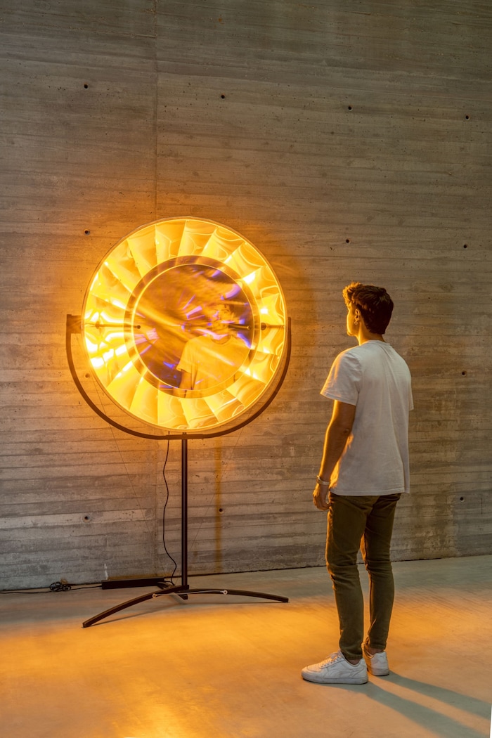 Auch eine Arbeit des Kunst-Stars Olafur Eliasson ist heuer beim Klanglicht zu sehen