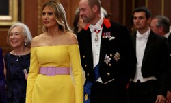 Hat Melania Trump mit diesem Outfit die richtige Fashion-Wahl getroffen? Vor allem eins sorgt ...