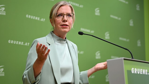 The new party leader Gewessler is self-confident.