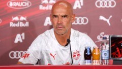 Salzburg-Trainer Thomas Letsch.