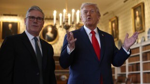 Starmer empfing Trump auf seinem Landsitz.