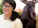 Wiebke Neumann ist renommierte Elchforscherin in Schweden.