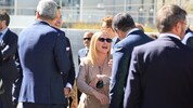 Giorgia Meloni und Matteo Salvini – etwas versteckt von Südtirols LH Arno Kompatscher – trafen ...
