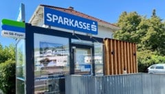 Für viele Krumpendorfer war der Bank-Container die einzige Möglichkeit, Geschäfte abzuwickeln.