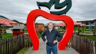 Lukas Lehner betreibt mit seinen Geschwistern „Lehners Beerenstadl“ im Salzburger Stadtteil ...
