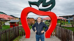 Lukas Lehner betreibt mit seinen Geschwistern „Lehners Beerenstadl“ im Salzburger Stadtteil ...