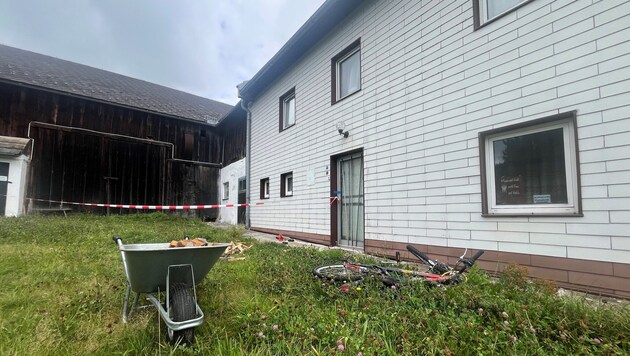 In diesem Sacherl, dem Elternhaus des Verdächtigen, fielen die Schüsse.
