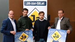 Der parteiübergreifende Verein „JA zur S8“ baut den Druck aus: Es sei mittlerweile eine absolut ...