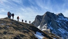 Herbstzeit ist perfekte Wander- und Bergzeit. Man muss sich aber an die äußeren Gegebenheiten ...