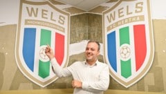 FC-Hertha-Wels-Geschäftsführer Peter Huliak wird auch das Logo schützen lassen.