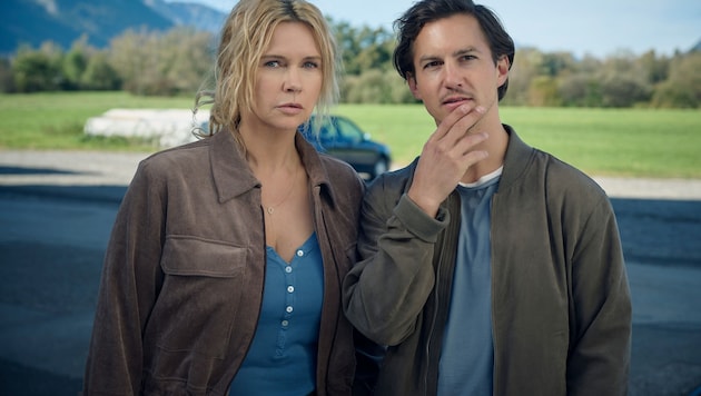 Im „Alpentod“ ermittelt das Duo Veronika Ferres und Tim Schultz