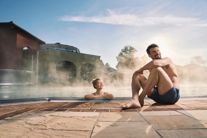 Wohlfühlen in der Therme und entspannen