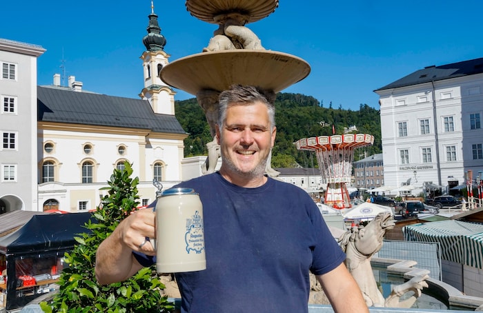 Gastronom Florian Trenkler beobachtete bei seinen Gästen im Vorjahr viel Disziplin im Hinblick ...