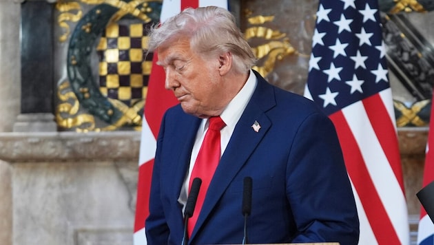 Während der russische Präsident mit Stärke protzt, gibt sich Donald Trump sichtlich enttäuscht.